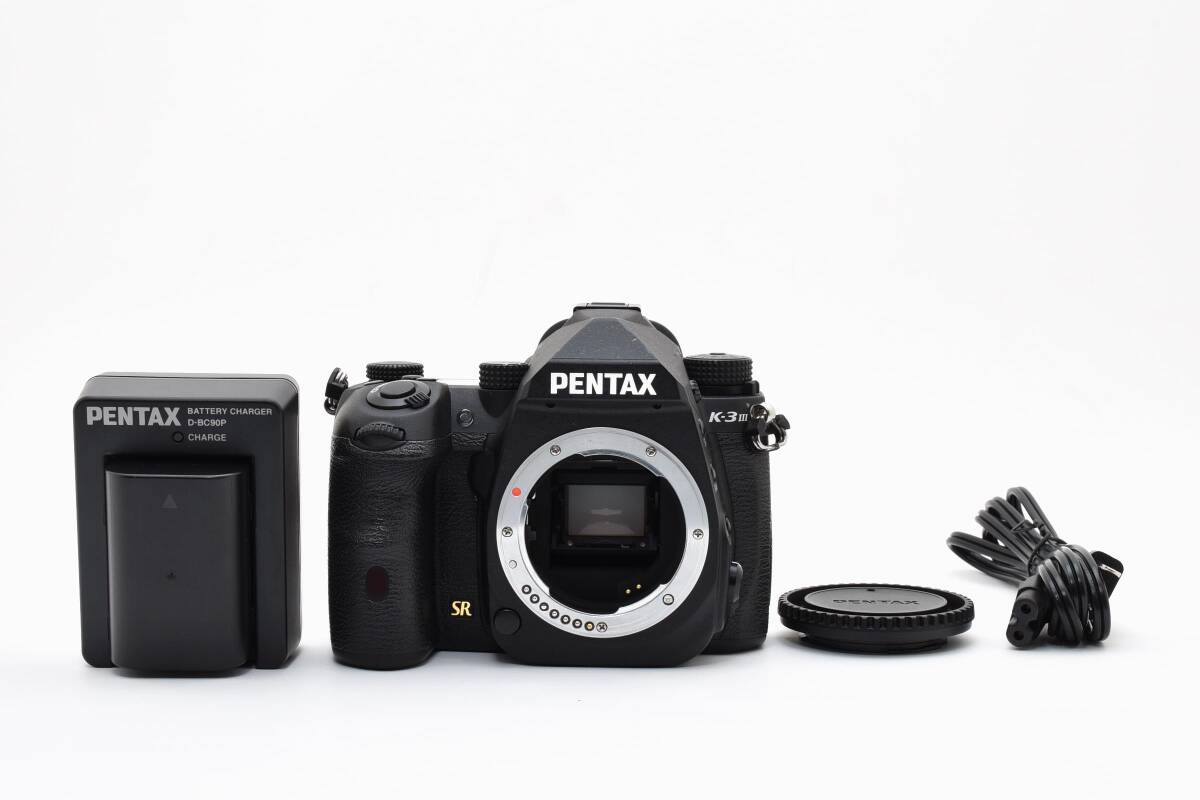 【美品】PENTAX K-3 Mark III black シャッターカウント22,038 #744