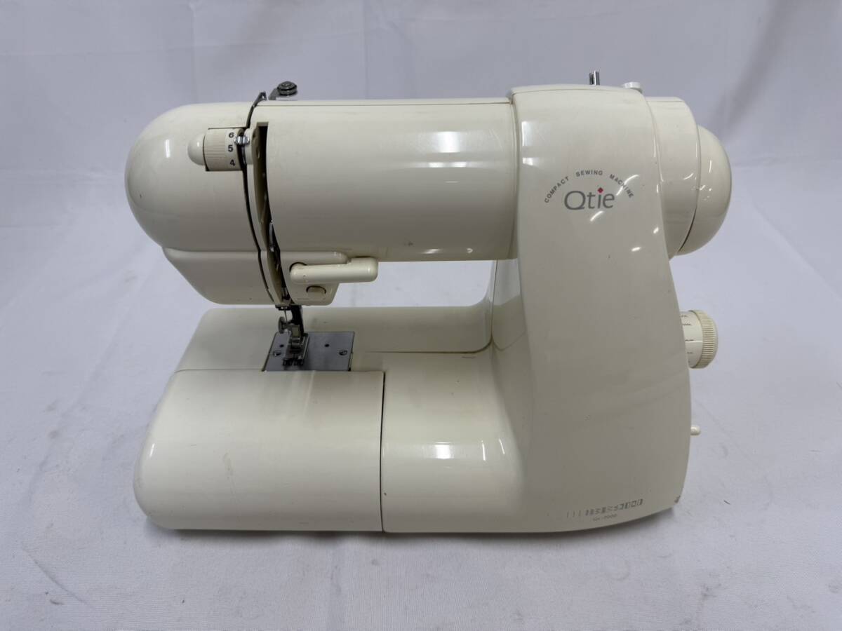 【1円スタート】SINGER Qtie シンガー キューティー 家庭用コンパクトミシン