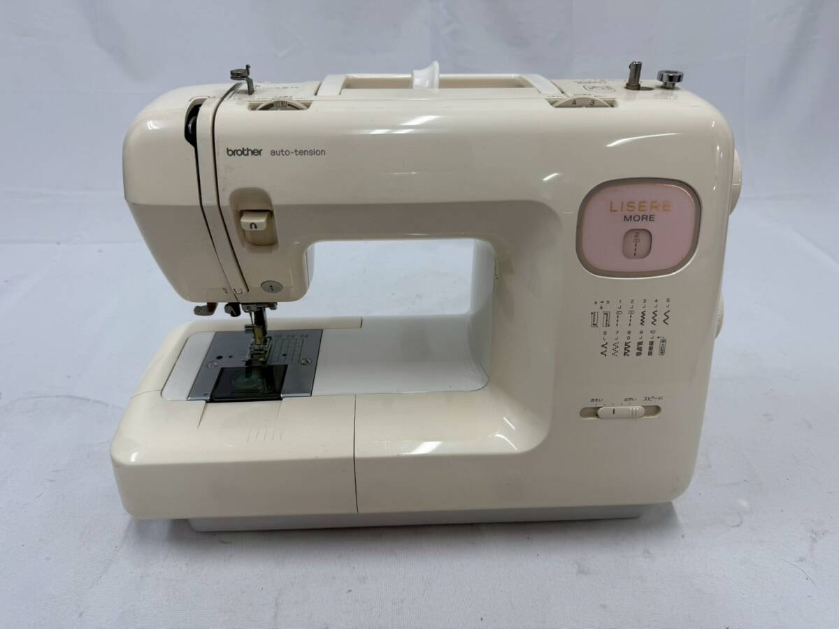 【1円スタート】brother LISERE MORE ブラザー リゼレモア 家庭用電動ミシン ZZ3-B582