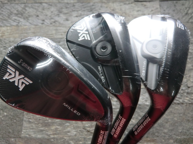 US仕様 PXG S-GRINDミルドBLACK 52度56度60度　３本セット