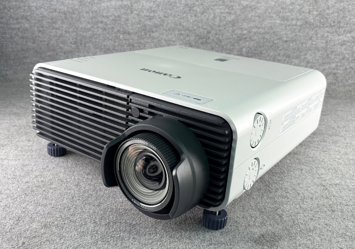 M◆Canon(キヤノン)/パワープロジェクター/WUX400ST/4000ルーメン/WUXGA/使用時間1,219h/リモコン有,キャリングバッグ付き/動作品