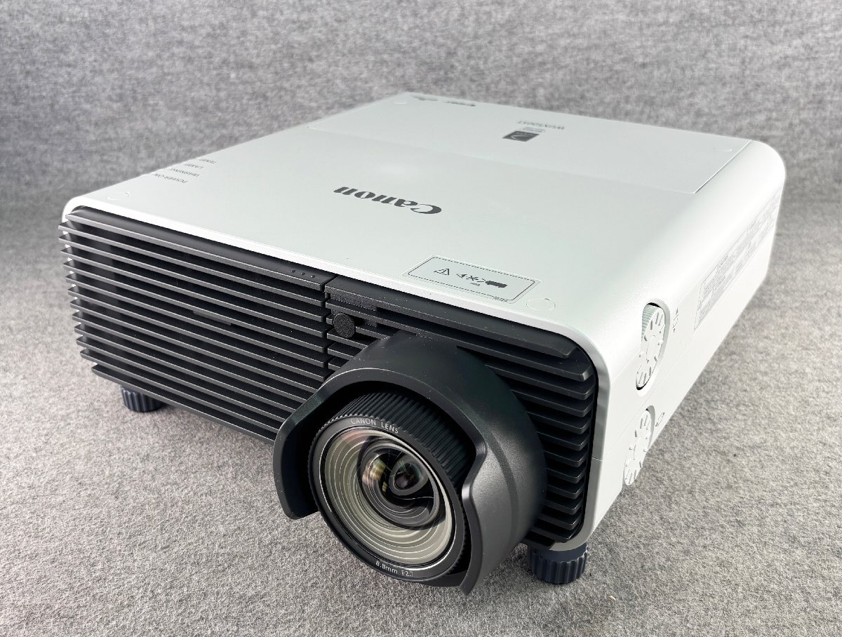M◆Canon(キヤノン)/パワープロジェクター/WUX500ST/5000ルーメン/WUXGA/使用時間639h/リモコン有,キャリングケース付き/2017年製/動作品