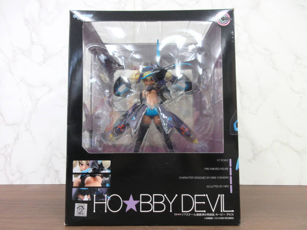 6F2-24[HO BBY DEVIL ホビーデビル フィギュア] 未開封 1/7 C3×HOBBY 公式マスコットキャラクター 吉崎観音 完成品