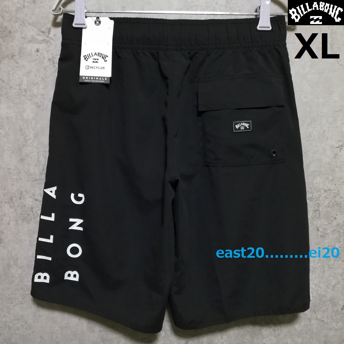 新品 BILLABONG ALLDAY OG ビラボン ロゴ メンズ ボード ショーツ サーフ トランクス ショート ハーフ パンツ XL ブラック 未使用 海パン
