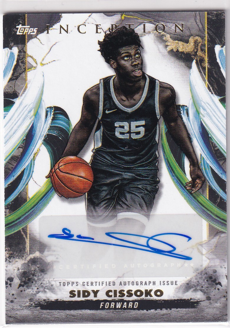 SIDY CISSOKO (SPURS) 2024-25 TOPPS INCEPTION AUTO AUTOGRAPH