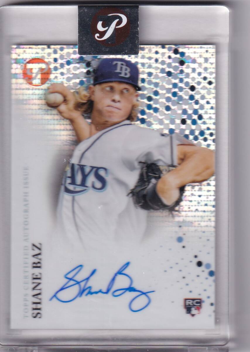ジャージ# SHANE BAZ (RAYS) RC! 2022 TOPPS PRISTINE AUTO AUTOGRAPH PRISTINE REFRACTOR (#12/99)