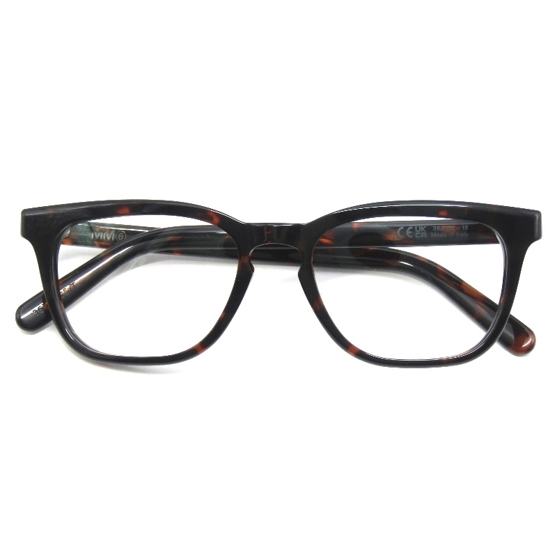 未使用 MM6 Maison Margiela エムエムシックス メゾンマルジェラ メガネフレーム Lunettes 12 Optical 36Z 中国製 DEMI 61005888