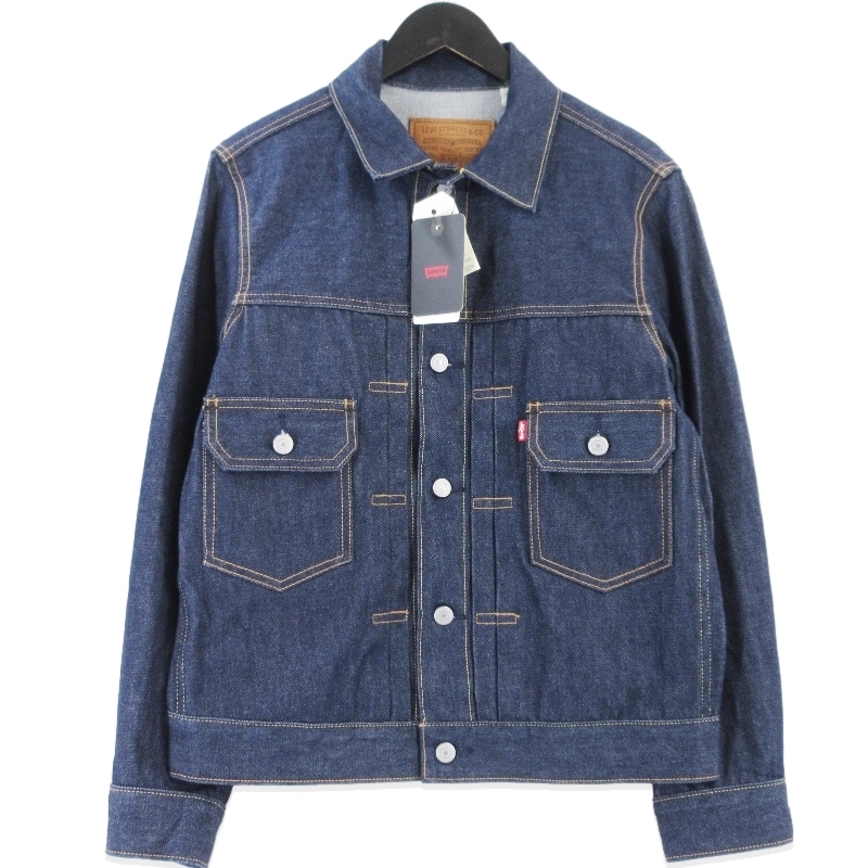 美品 LEVI'S × JOURNAL STANDARD リーバイス SMU TYPE2 TRUCKER RIGID PC9-0022T-0000 インディゴ S 99001251