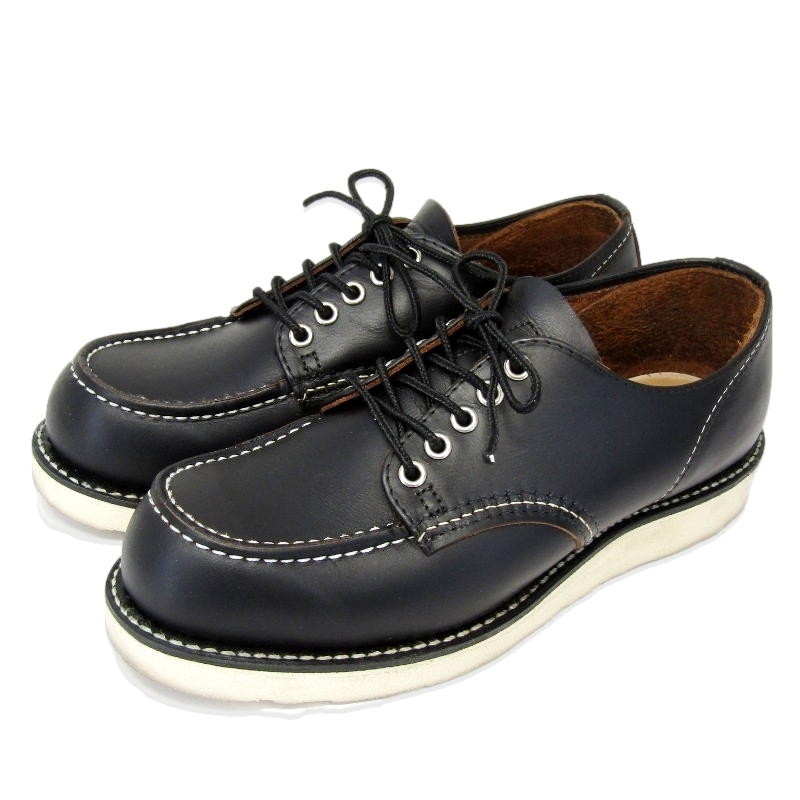 美品 REDWING レッドウィング US7D 25cm クラシックモック オックスフォード 8090 2024年製 モカシン 黒 ブラック プレーリー 35005731
