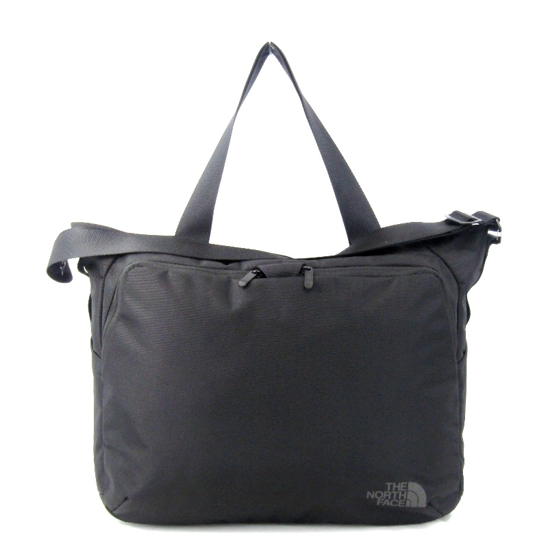 美品 THE NORTH FACE ノースフェイス シャトルトート NM82453 SHUTTLE TOTE バリスティックナイロン ブラック 黒 47000301