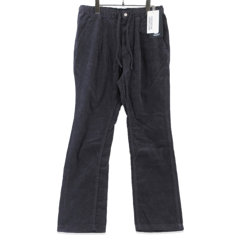 未使用 nonnative × UNDERCOVER ノンネイティブ MONK EASY PANTS COTTON CORD SULFUR DYE UC1F9502 ネイビー M 99001333