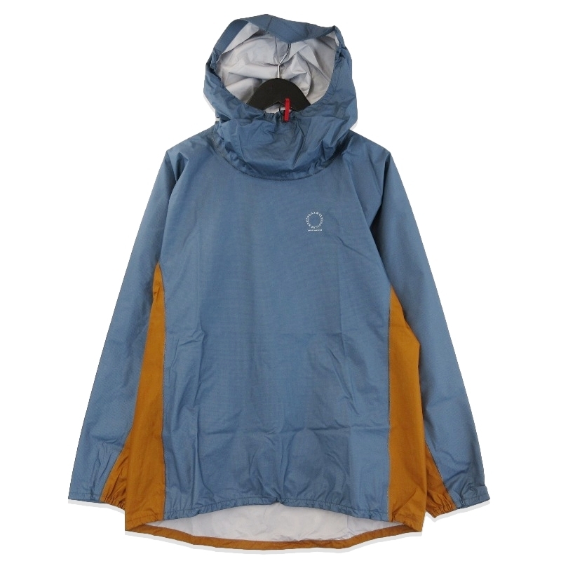 未使用 山と道 ヤマトミチ ウルトラライトオールウェザーフーディ UNISEX 2026年 ナイロンジャケット Blue Gray×Cinnamon S 71016269