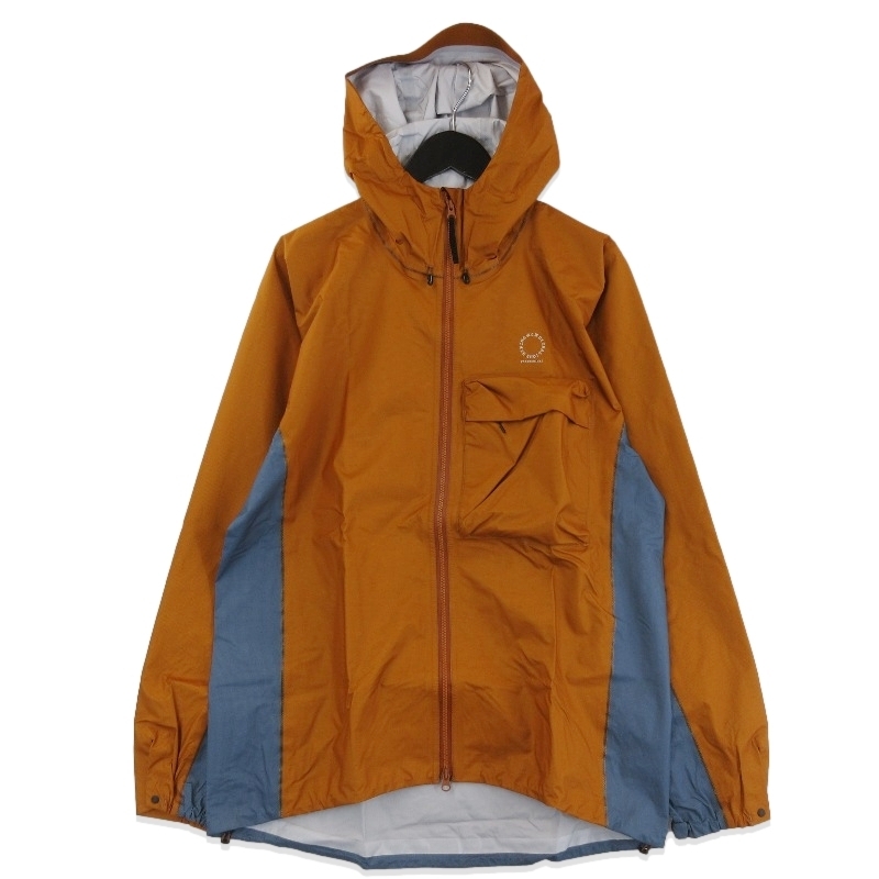 未使用 山と道 ヤマトミチ UL All-Weather Jacket UNISEX 2026年 ULオールウェザージャケット Pertex Cinnamon×Blue Gray M 71016276