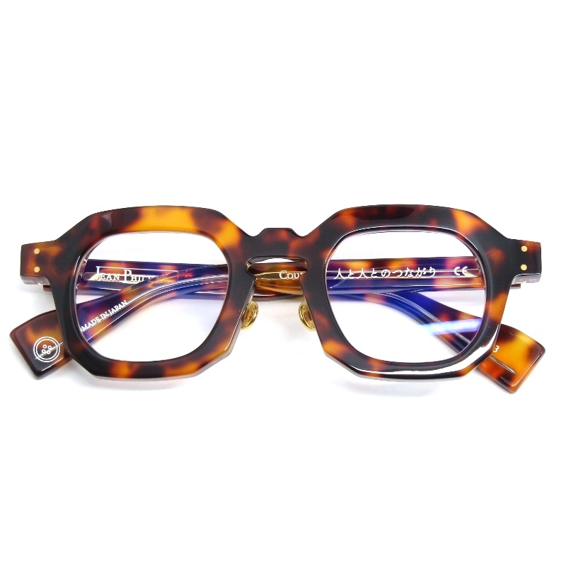 美品 JEAN PHILIPPE JOLY × Filton フィルトン ジャンフィリップジョリー メガネフレーム Couture 日本製 C-3 デミブラウン 61006019