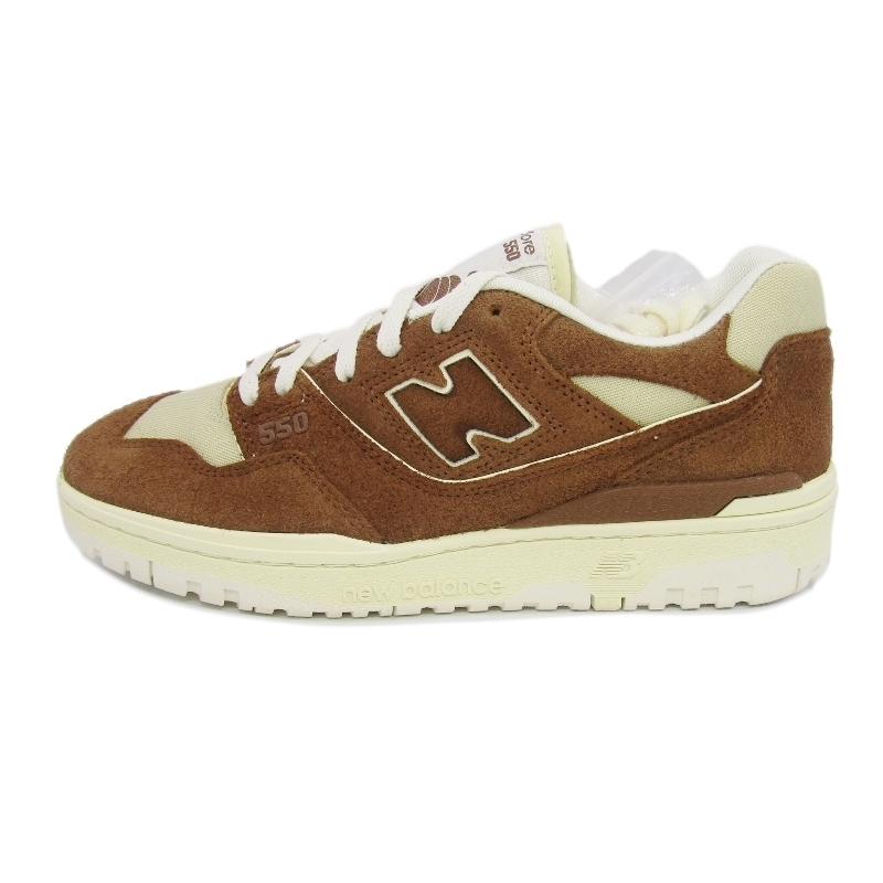 未使用 New Balance ニューバランス 26.5cm BB550DB1 AIME LEON DORE エメ レオン ドレ スエード ブラウン 88000157