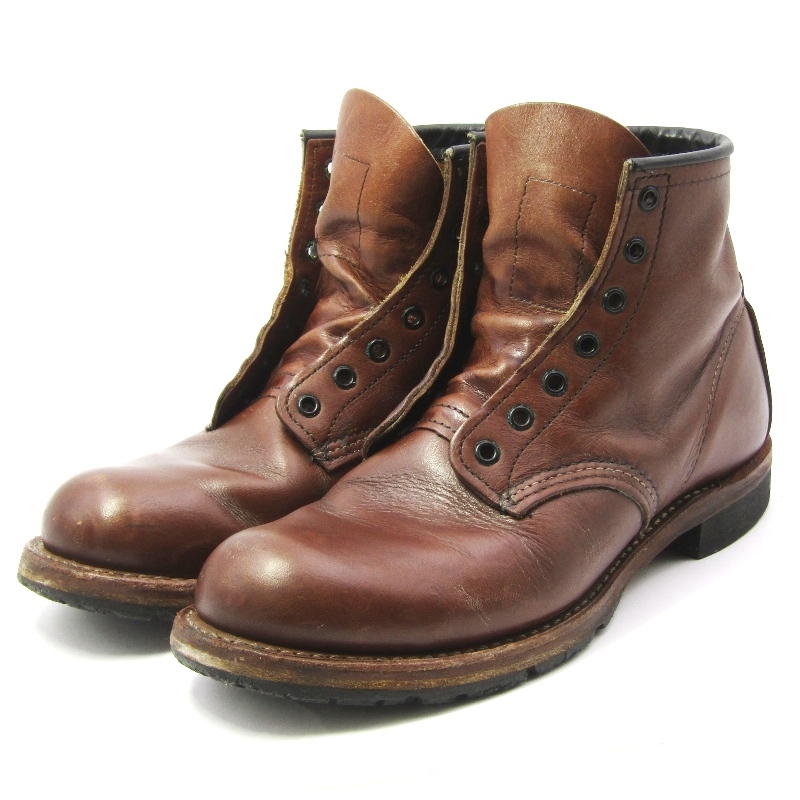 訳あり REDWING レッドウィング US6.5D 24.5cm ベックマン ラウンド 9016 2013年製 BECKMAN シガー フェザーストーン 10007556