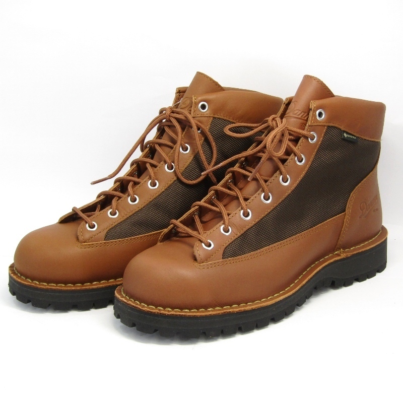 未使用 Danner ダナー US9 27cm ダナーフィールド D121003 DANNER FIELD GORE-TEX トレッキングブーツ 防水 TAN/D.BROWN 18002296