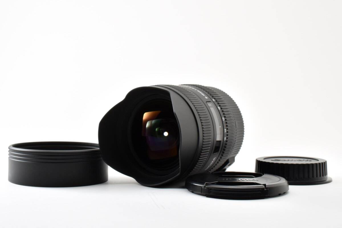 ★美品★シグマ SIGMA 8-16mm F4.5-5.6 HSM キヤノン用★ W0714＃5393