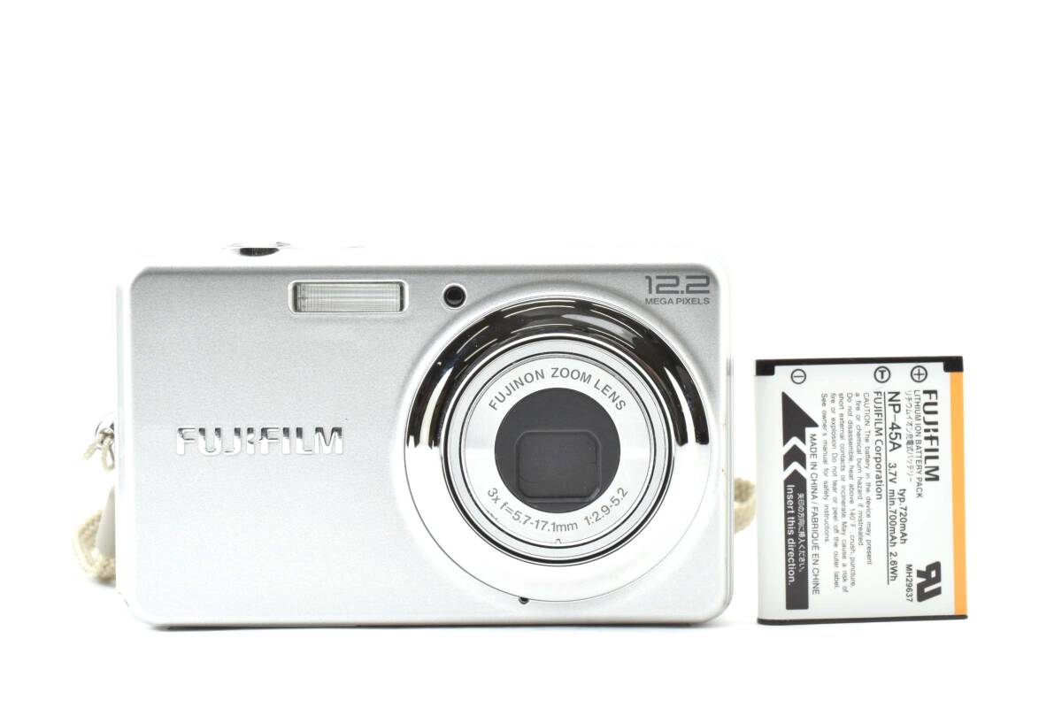 ★極上品★富士フイルム FUJIFILM FinePix J30 シルバー★ Y794 #5430