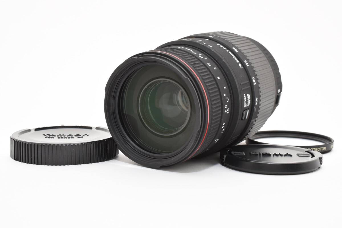 ★美品★シグマ SIGMA APO 70-300mm F4-5.6 DG キャノン用★ K220 #5473