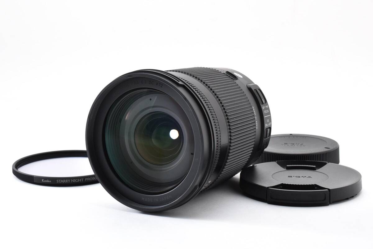 ★極上品★シグマ SIGMA 18-300mm F3.5-6.3 DC MACRO キャノン用★ Y4455 #5454