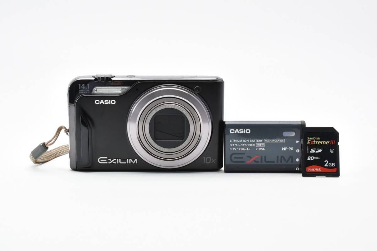★良品★カシオ CASIO EXILIM EX-H15 ブラック ★ Y727 #5491