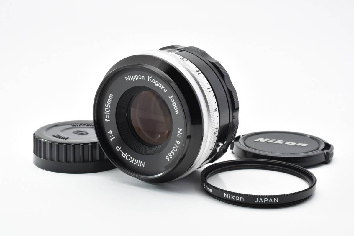 ★希少品★ニコン Nikon NIKKOR-P 105mm F4★ K990 #5546