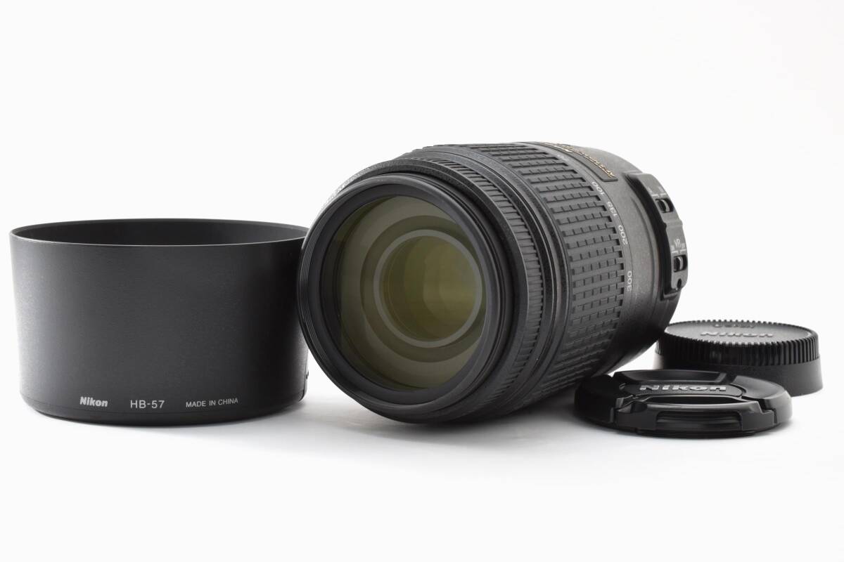 ★美品★ニコン Nikon AF-S NIKKOR 55-300mm F4.5-5.6 G ED DX VR★ Y1000 #5529