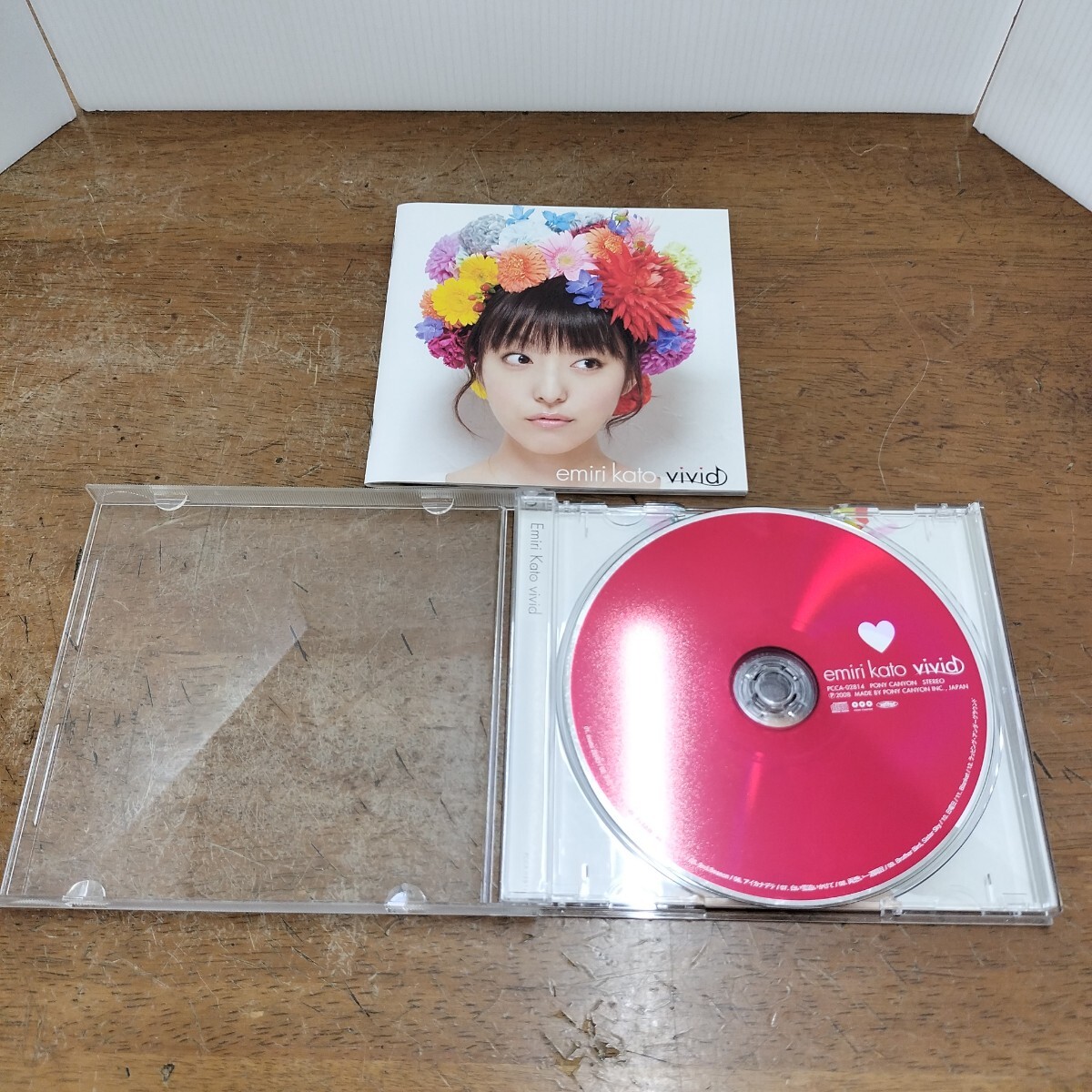 【1円スタート】 CD 加藤英美里 emiri kato vivid ヴィヴィッド ファースト ソロ アルバム ALBUM