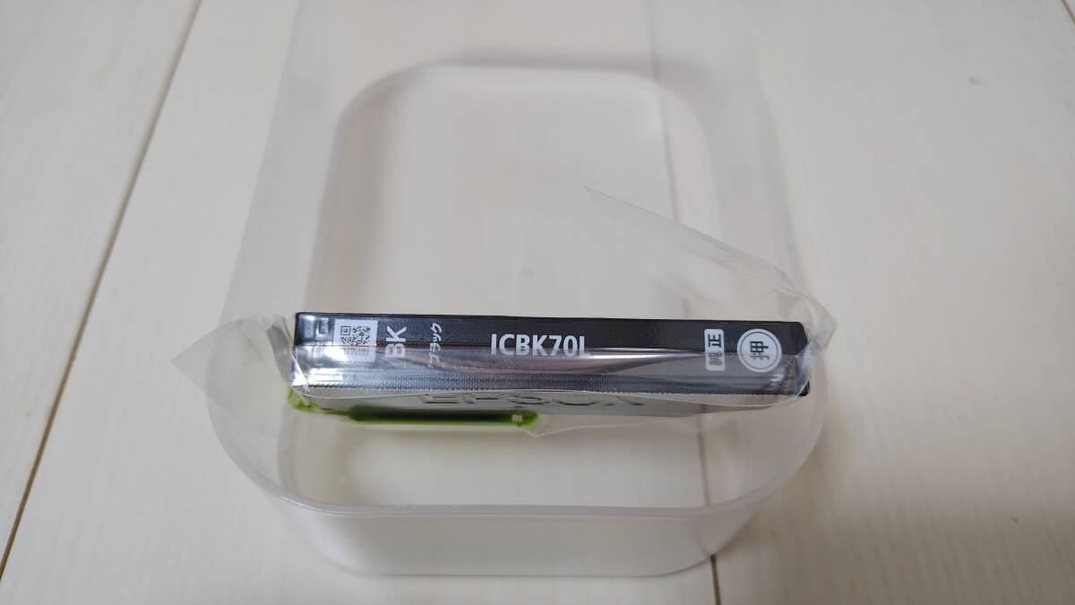 ☆未使用品★EPSON 純正インク さくらんぼ IC6CL70L 単色/単品/バラ 増量/大容量 ICBK70L 黒/ブラック ※期限切れ 土日祝も発送可◎