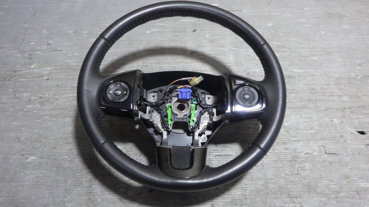 売り切り DBA-JG1 N-ONE JG2 パドルシフト レザー ステアリング 08-07-22-727 B2L-6 スリーアール長野
