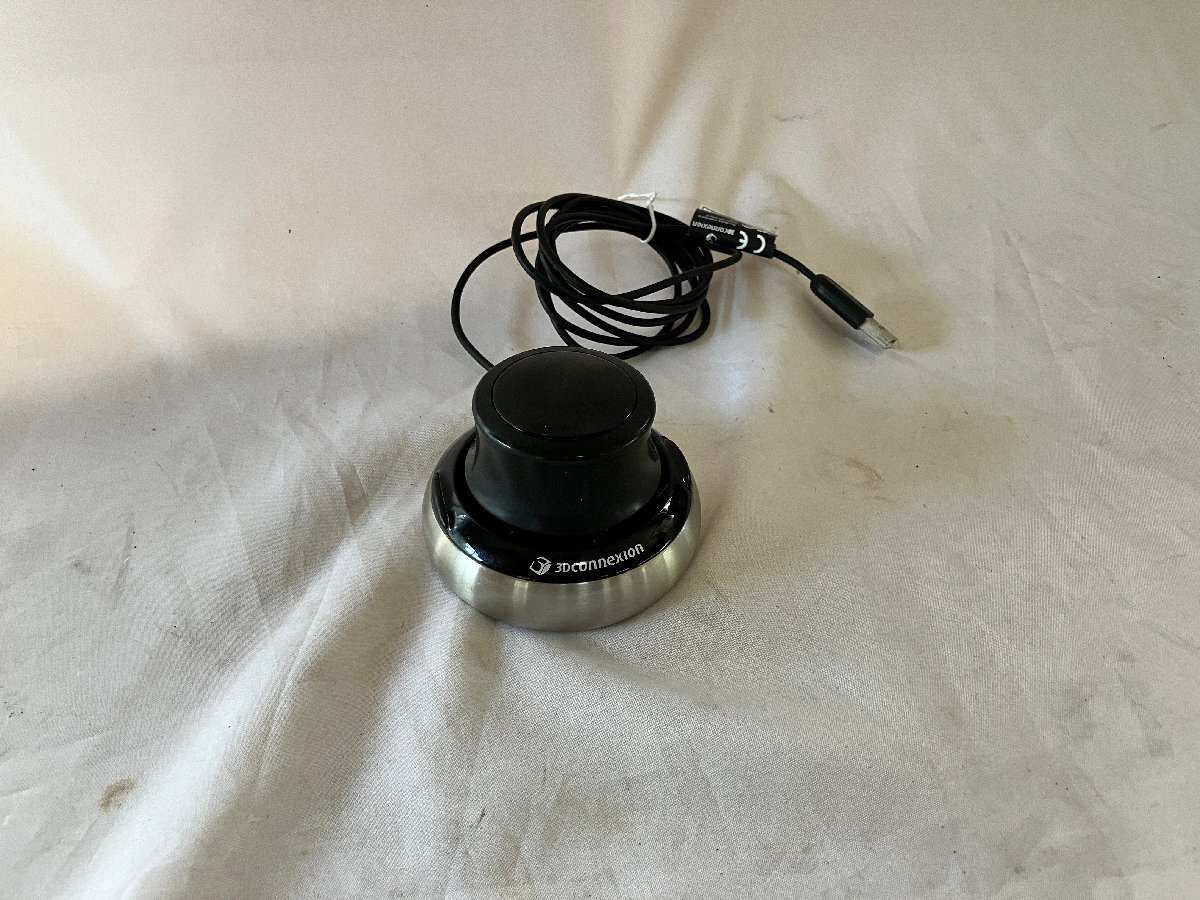 【送料無料*】3Dconnexion 3D Mouse SpaceNavigator USB SpaceMouse CADマウス 3Dマウス 中古品②【-】●福