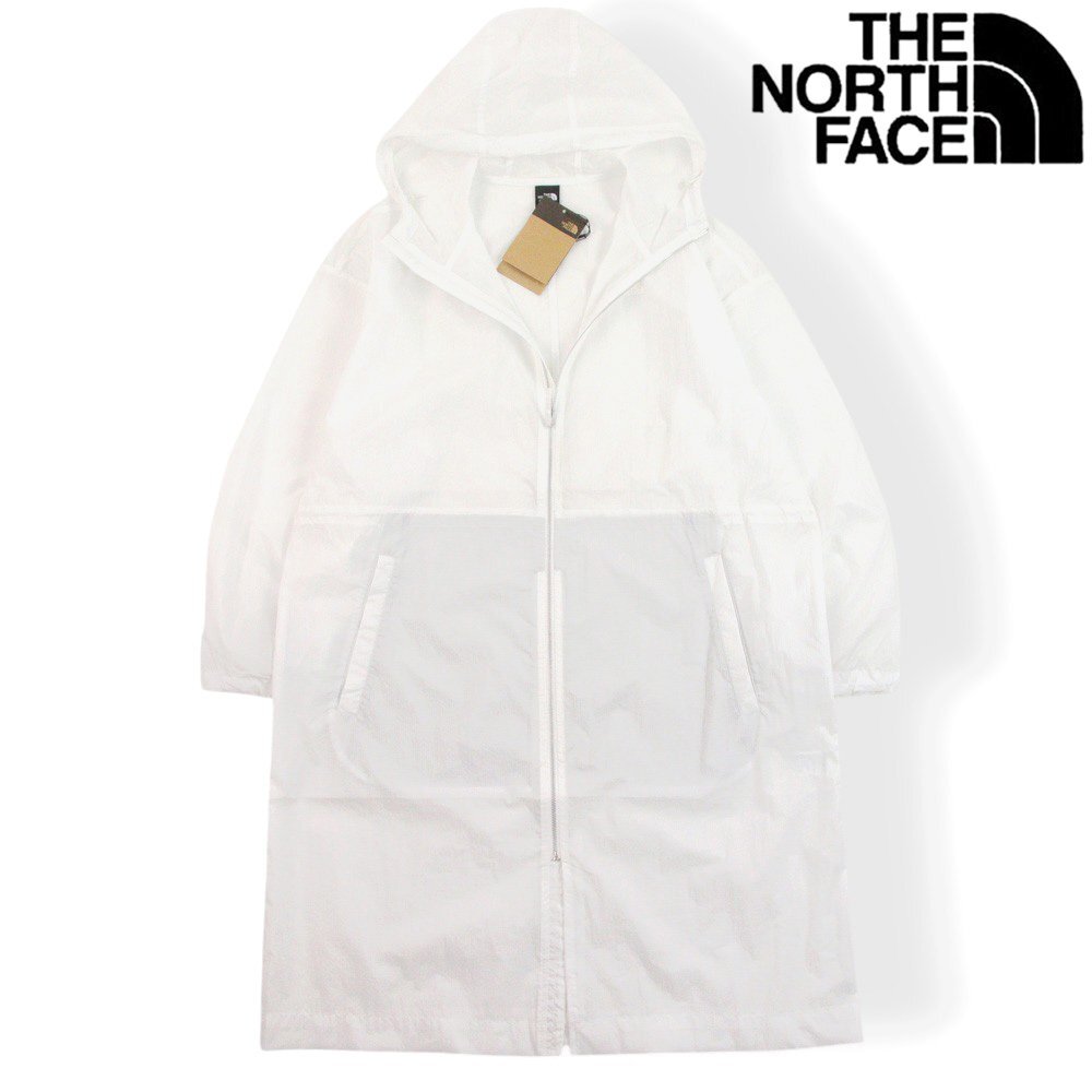 新品タグ付き ノースフェイス NC3LM30C ナイロン W'S CITY TRAVEL COAT シティトラベルコート 白 L/95 ユニセックス【参考価格￥21,890-】