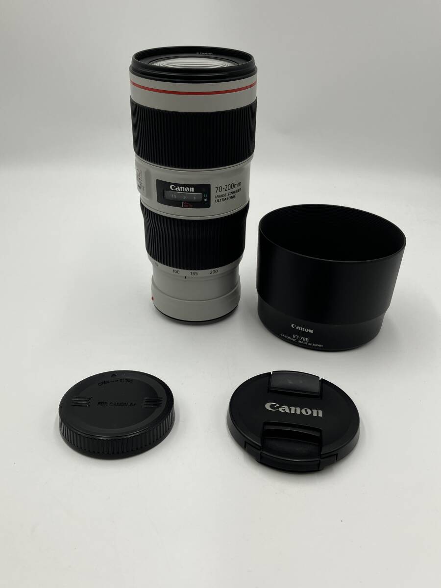 【動作確認済】Canon EF 70-200mm F4L IS II USM 望遠ズームレンズ