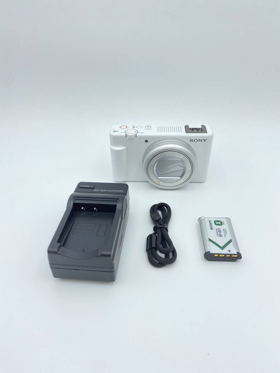 【動作確認済】SONY ZV-1 II ホワイト