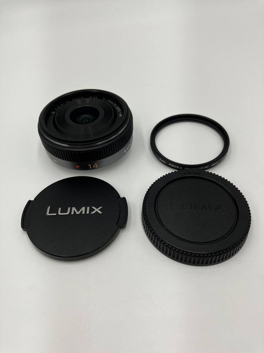 【動作確認済】Panasonic LUMIX G 14mm F2.5 ASPH. 単焦点レンズ