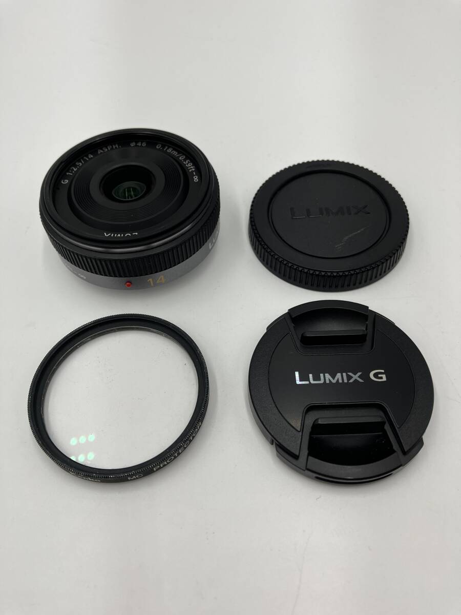【動作確認済】Panasonic LUMIX G 14mm F2.5 ASPH. 単焦点レンズ