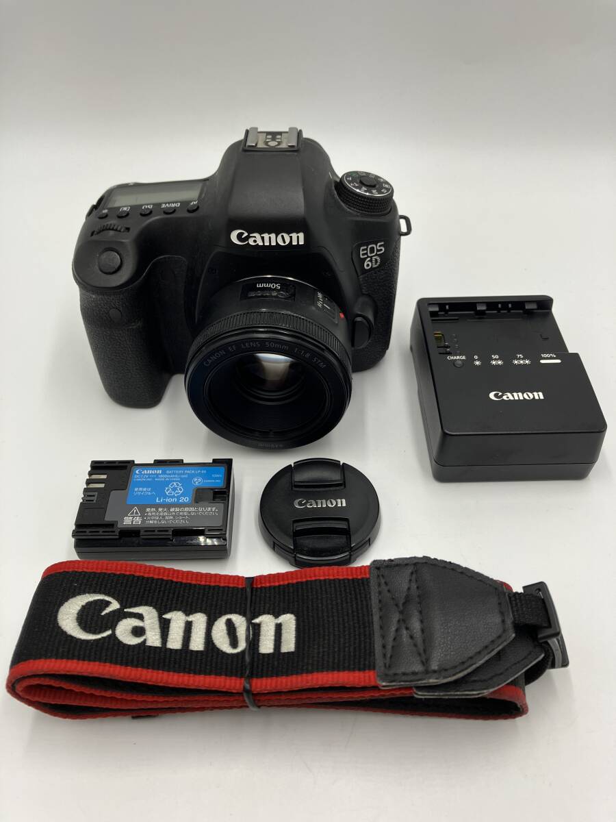 【動作確認済】Canon EOS 6D EF 50mm F1.8 II レンズキット