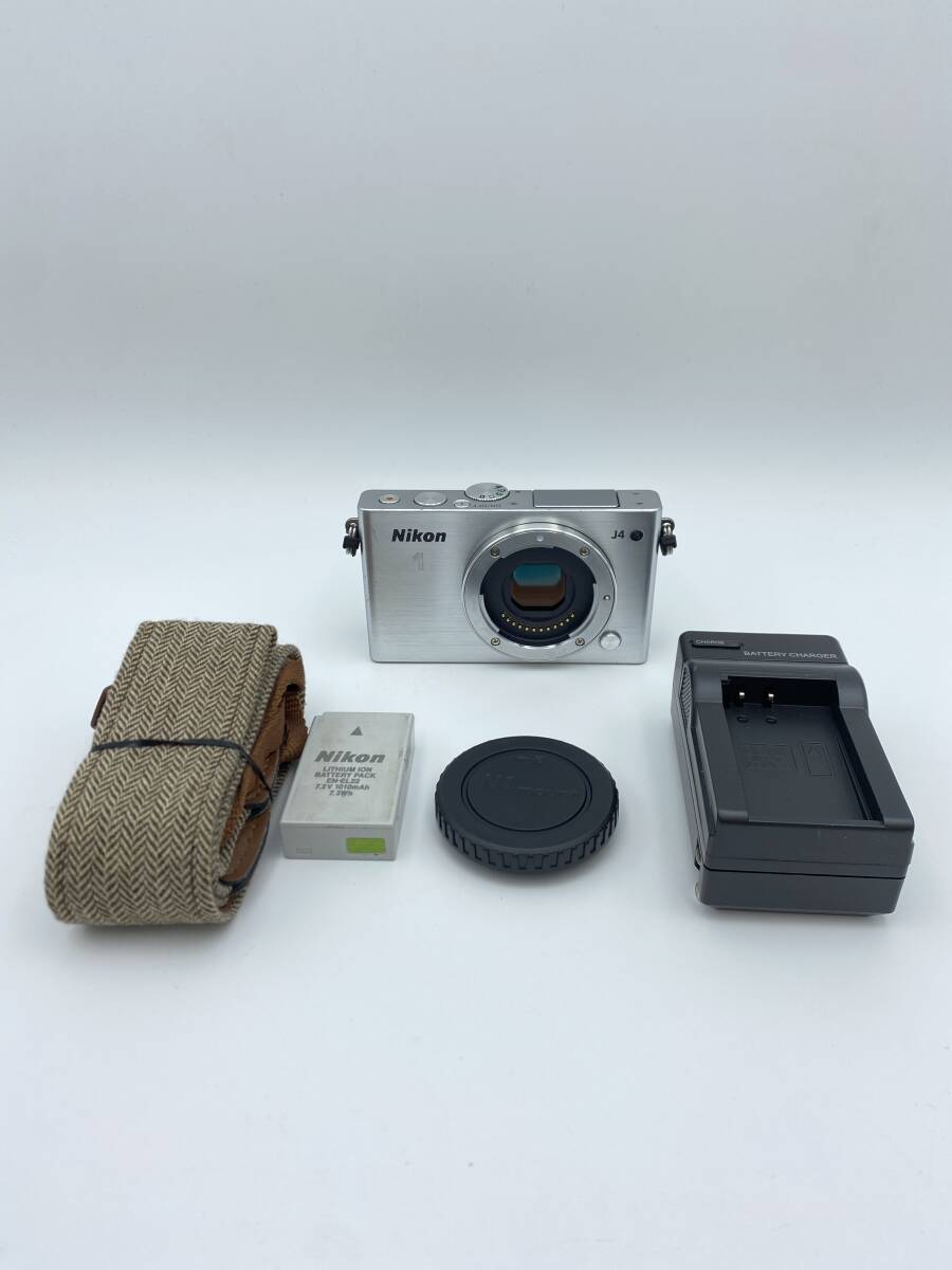 【動作確認済】Nikon 1 J4 シルバー ボディ