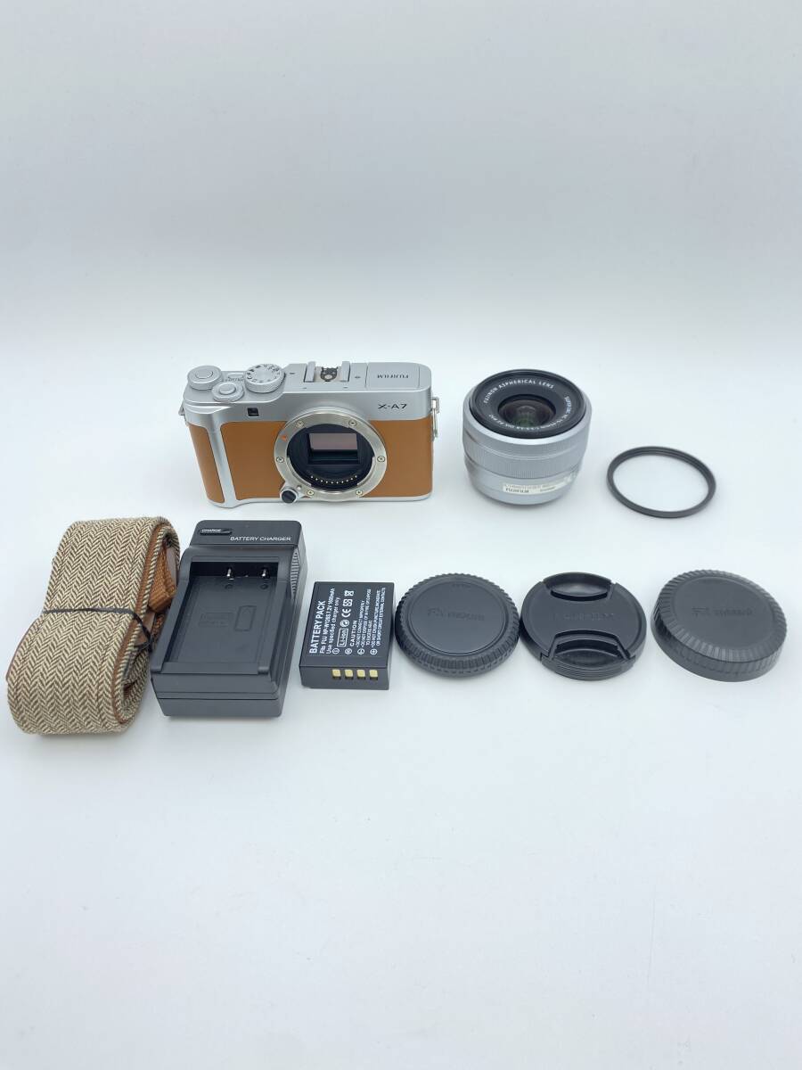【動作確認済】FUJIFILM X-A7 XC 15-45mm 標準ズームレンズキット