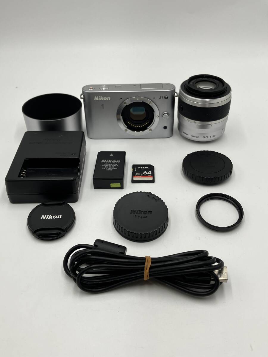 【動作確認済】Nikon 1 J1 30-110mm レンズキット