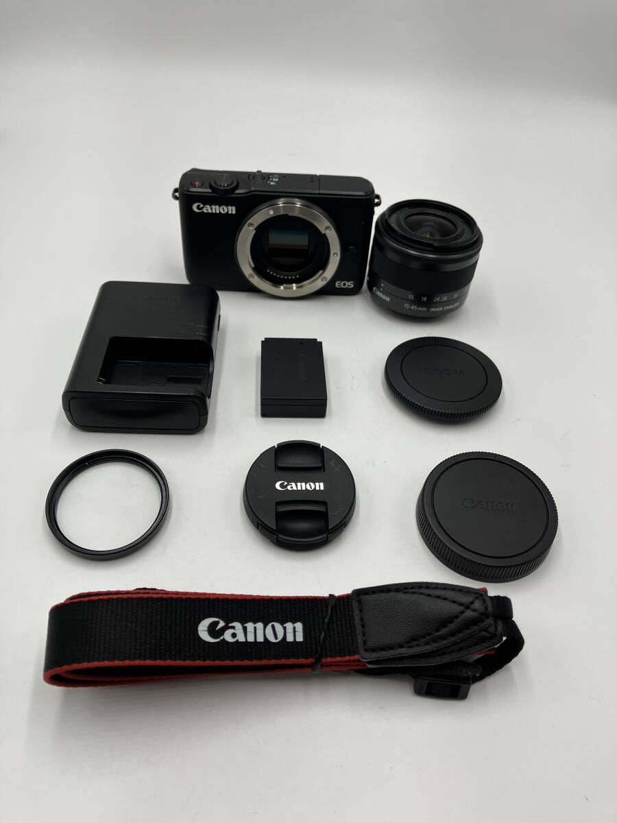 【動作確認済】Canon EOS M10 EF-M 15-45mm IS STM レンズキット
