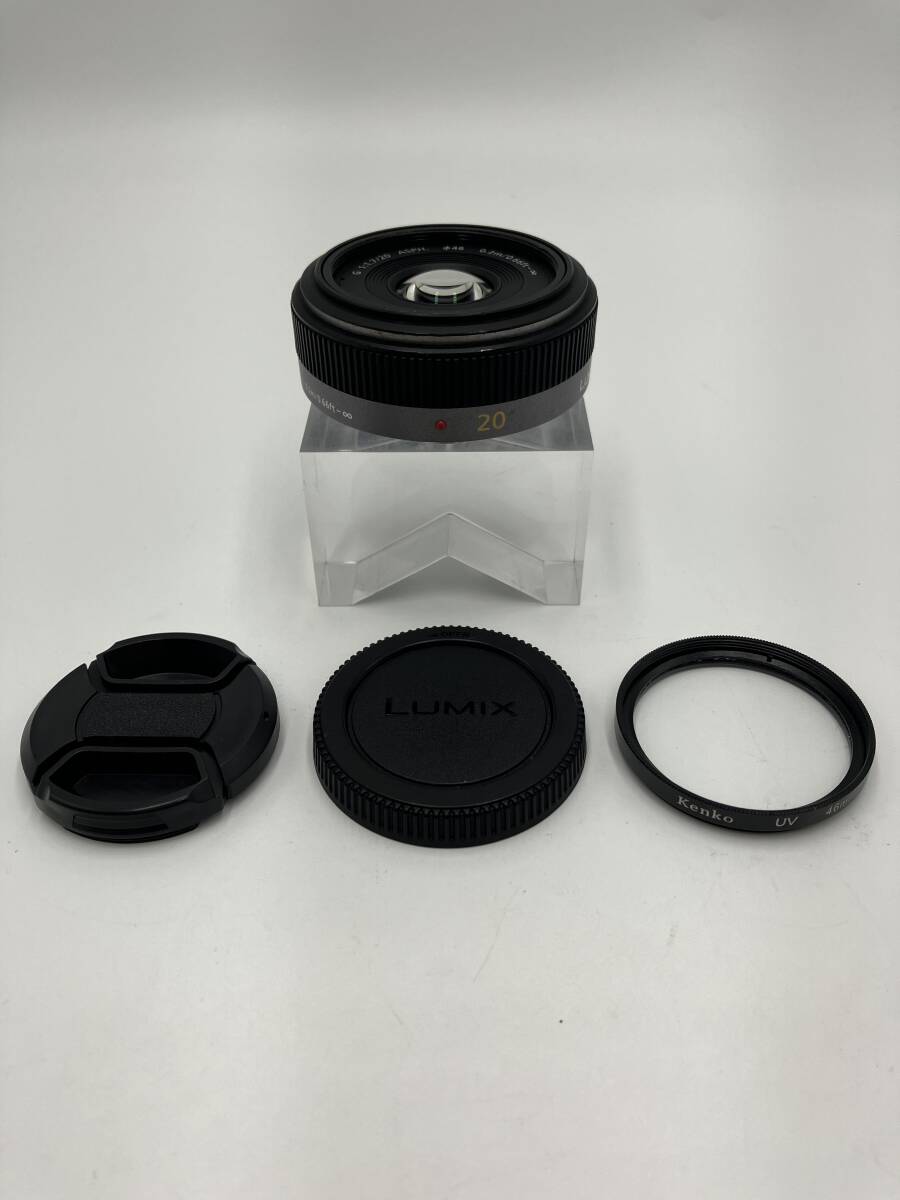 【動作確認済】Panasonic LUMIX G 20mm F1.7 ASPH. 単焦点レンズ