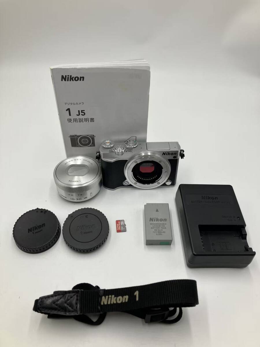 【動作確認済】Nikon 1 J5 10-30mm 標準ズームレンズキット