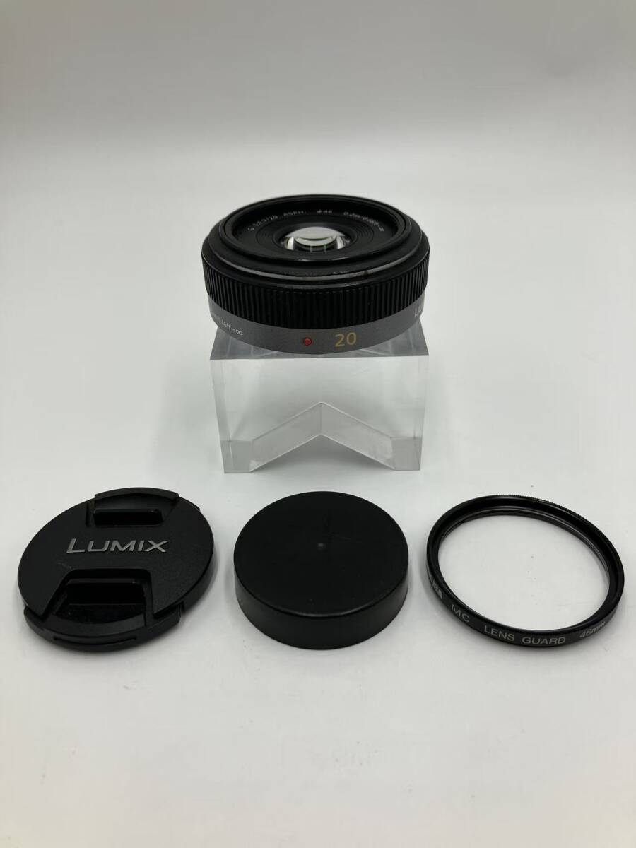 【動作確認済】Panasonic LUMIX G 20mm F1.7 II ASPH. 単焦点レンズ