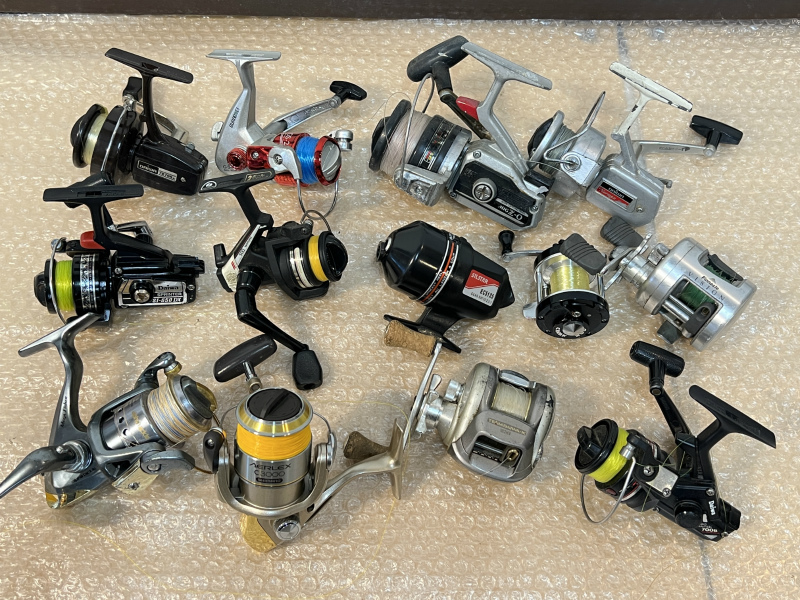 未検品 釣具 リール 色々 おまとめセット その18 ダイワ/シマノ/Pinacle/AERLEX C3000 等 現状渡し