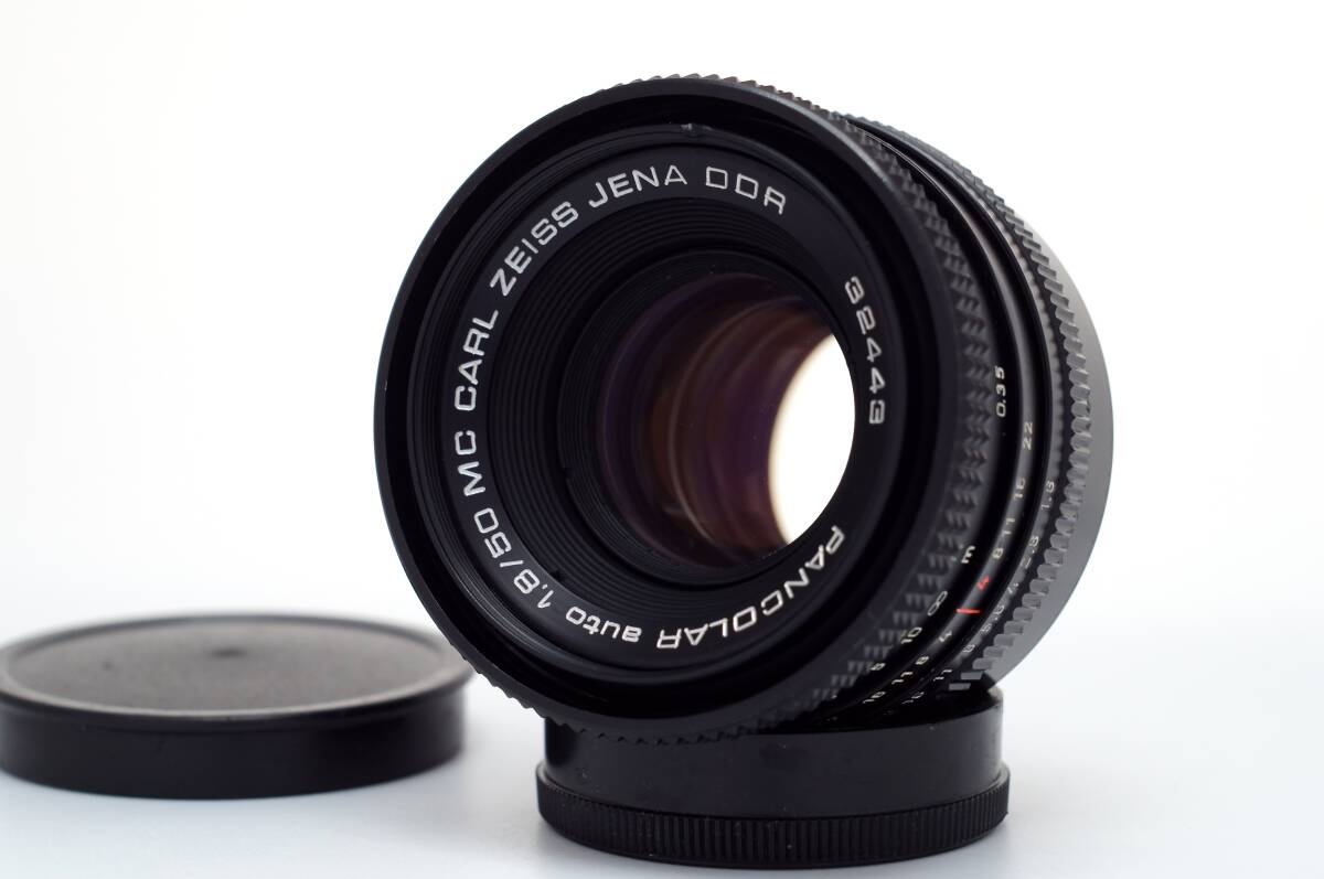【良上品】M42 Carl Zeiss Jena DDR Pancolar auto 1,8/50mm MC ツァイス パンコラー 1983年製 f1.8 (03)