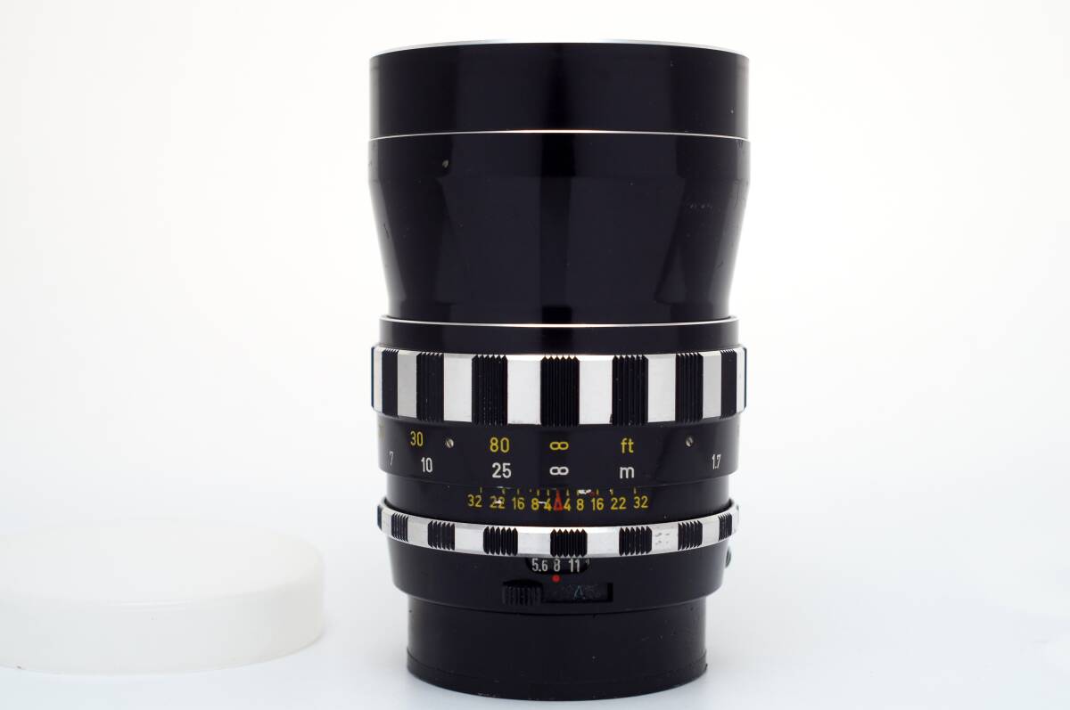 【良品 希少】M42 Steinheil Munchen Auto-Tele-Quinar 1:2,8 f=135mm シュタインハイル クイナー 西ドイツ製 f2.8 (16)