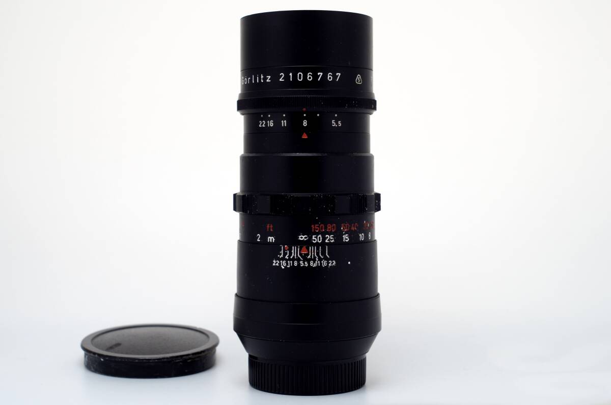 【良品】M42 Meyer-Optik Gorlitz Telemegor 1:5,5/180mm マイヤー テレメゴア 15枚羽 1958年製 f5.5 (17)