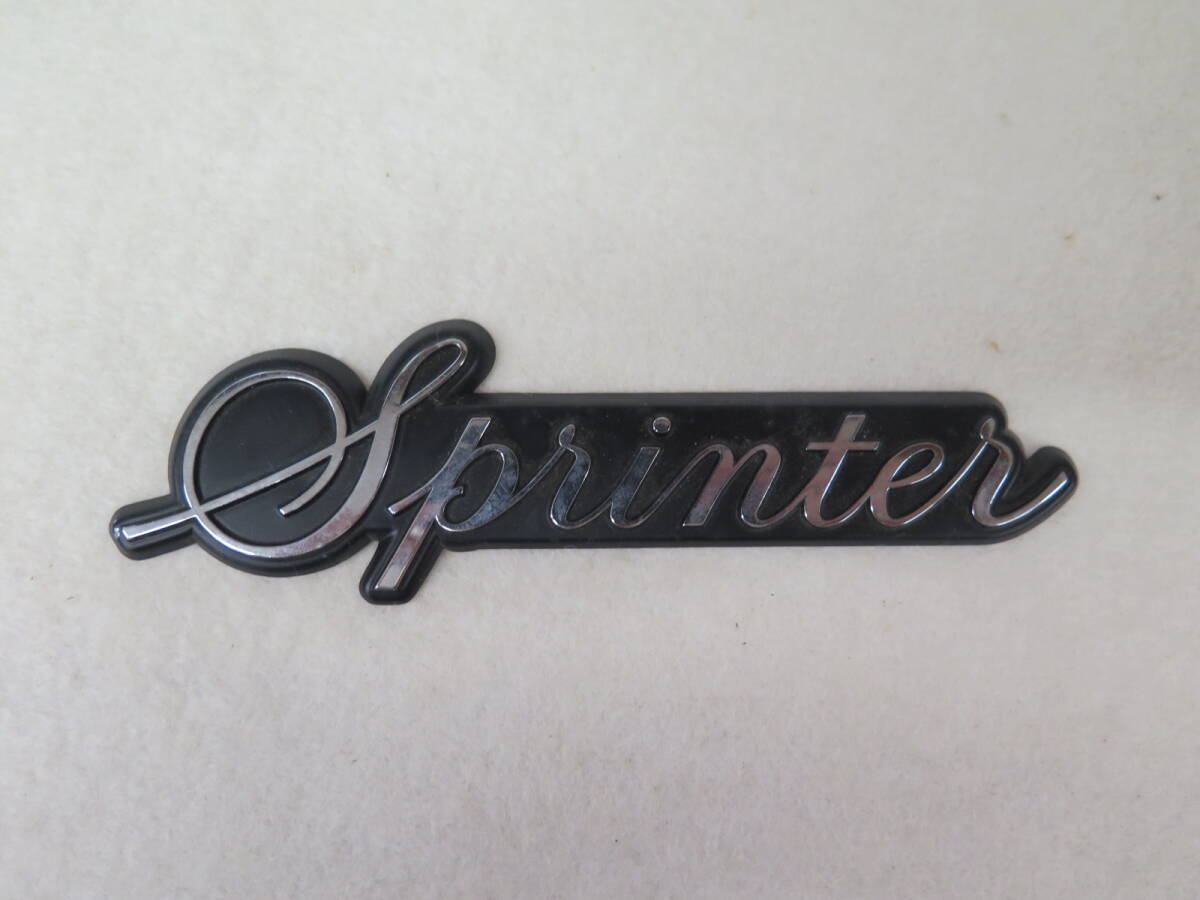 旧車エンブレム　Sprinter　スプリンター　エンブレム